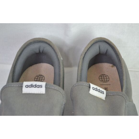 Adidas Men's 9.5 Gray Vulc Raid3r Slip On Skate Sneakers - Picture 12 of 13